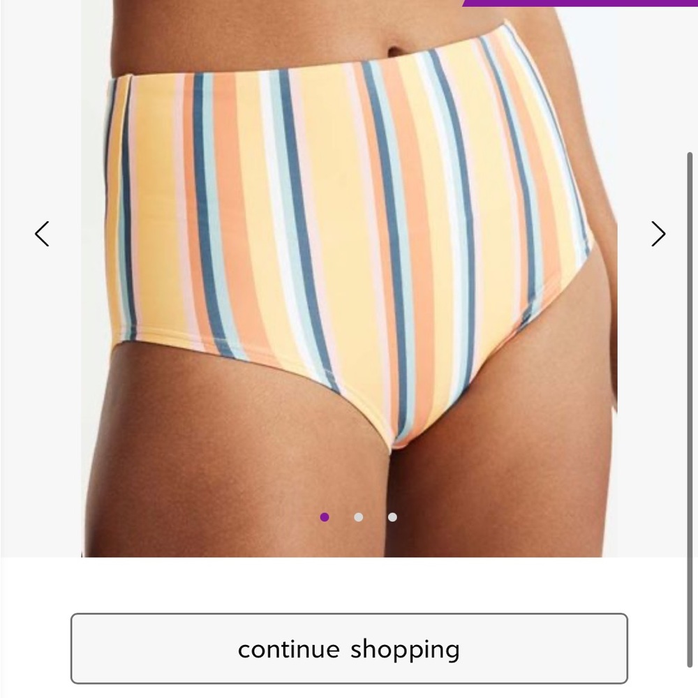 Madewell Swim Suit & Free (damaged) cover up!